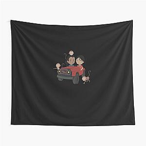 Monkey and Uncharted character gift for fans gamer Tapestry