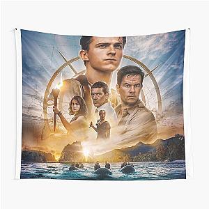 Uncharted movie Poster Tapestry