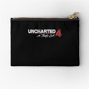 Logo Uncharted character gift for fans gamer Zipper Pouch