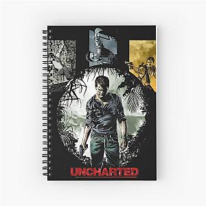 Beautiful gift for fans and lovers Uncharted character gift for fans gamer Spiral Notebook