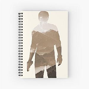 Nathan Drake Uncharted Brown Spiral Notebook