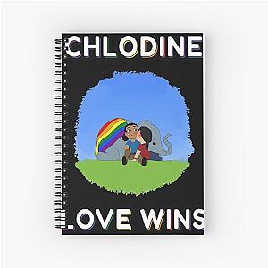 CHLODINE LOVE WINS Uncharted character gift for fans gamer Spiral Notebook