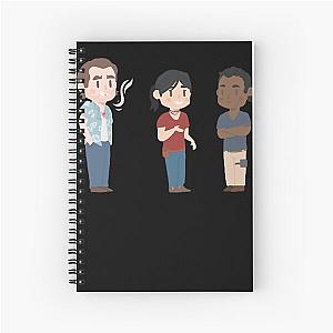 Three character Uncharted character gift for fans gamer Spiral Notebook