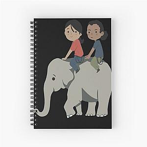 Elephent Uncharted character gift for fans gamer Spiral Notebook