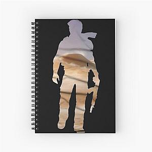 Uncharted character gift for fans gamer Spiral Notebook