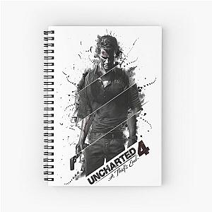 thiefs end Uncharted character gift for fans gamer Spiral Notebook