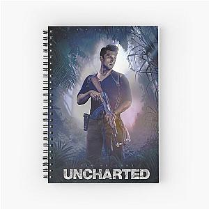 Uncharted Tom Holland Poster Spiral Notebook