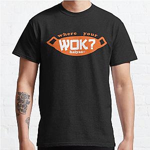 Uncle Roger ask you, Where Your Wok? - Orange Classic T-Shirt