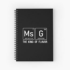 MSG Is The King of Flavor Uncle Roger Spiral Notebook