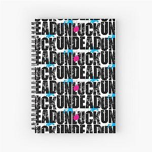 Undead Unluck Paint Spiral Notebook