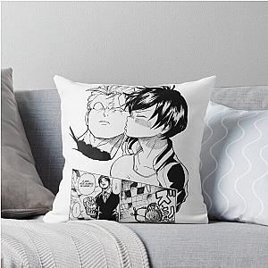 Undead Unluck Andy and Fuuko Izumo The Unlucky Girl and Undead Guy Throw Pillow