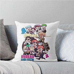 Undead Unluck Every Member Throw Pillow