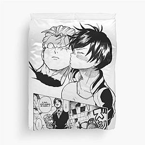 Undead Unluck Andy and Fuuko Izumo The unlucky girl and a guy Duvet Cover