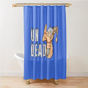 UNDEAD ANDY Shower Curtain