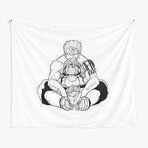 Undead Unluck Andy and Fuuko Izumo The girl and the guy Tapestry