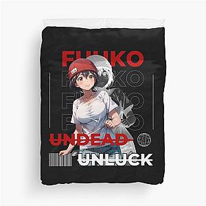 undead unluck ,fuuko, anime arth Duvet Cover