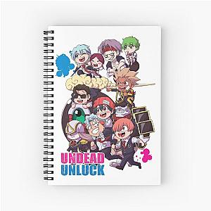 Undead Unluck Every Union Member Spiral Notebook