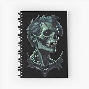 undead unluck Halloween Spiral Notebook