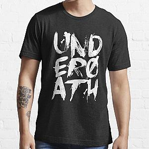 Underoath Logo White Essential T-Shirt RB2709