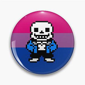 Sans Undertale Bisexual Pin