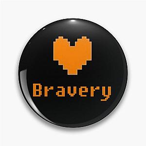 Undertale Orange Soul, Bravery Pin