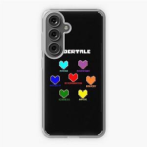 Undertale 7 Hearts(souls) Samsung Galaxy Soft Case