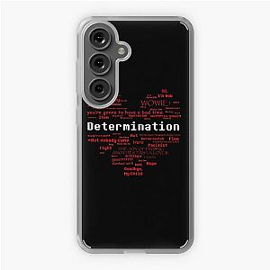 Undertale Word Heart Samsung Galaxy Soft Case