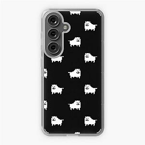 Undertale Annoying Dog - Black Samsung Galaxy Soft Case