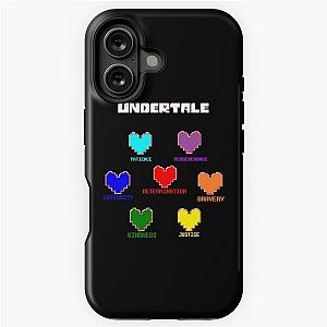 Undertale 7 Hearts(souls) iPhone Tough Case