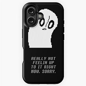 Undertale - Napstablook iPhone Tough Case