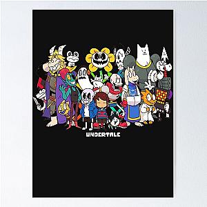 Undertale - All characters Poster