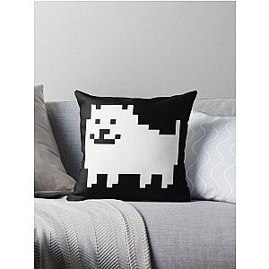 Annoying Dog - Undertale Throw Pillow