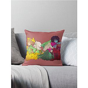 Undertale x Deltarune Throw Pillow