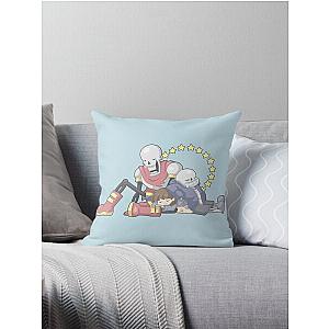 Undertale - Sleepy Bones Throw Pillow