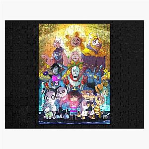 Determination - Undertale Funny Game Characters Jigsaw Puzzle