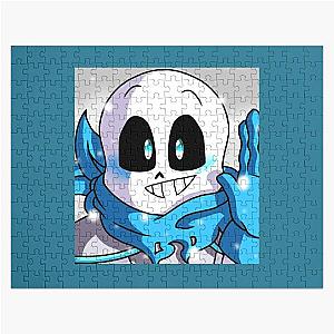 undertale ink sans Premium Jigsaw Puzzle