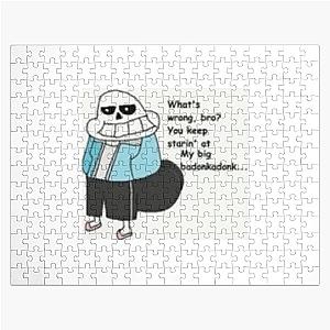 Sans undertale ass Jigsaw Puzzle