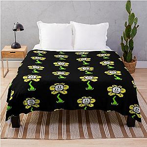 Undertale Flowey Throw Blanket