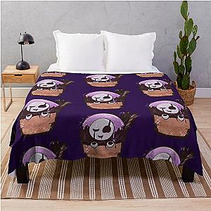 Undertale Gaster Ice cream Throw Blanket