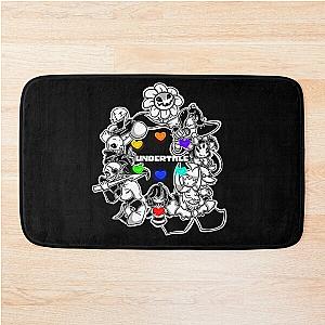 Undertale crew ANIME CARTOON MANGA Bath Mat