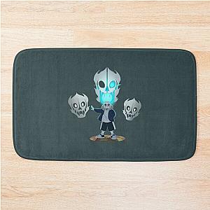 Undertale - Sans and Gasterblaster  Bath Mat