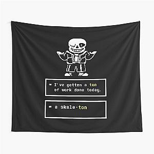 Undertale Sans Puns Tapestry