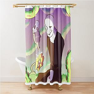 W.D. Gaster Undertale Shower Curtain