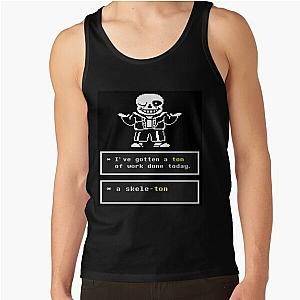 Undertale - Sans Skeleton - Undertale T shirt Tank Top