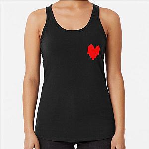 Undertale Heart Racerback Tank Top