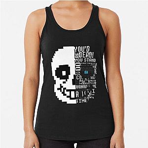 Undertale Sans Shirt Racerback Tank Top