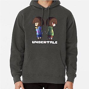 Undertale - chara and frisk Pullover Hoodie