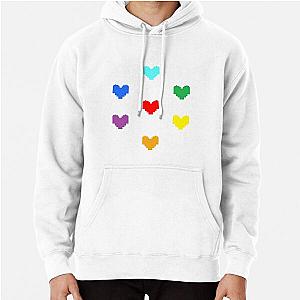 Undertale Hearts Pullover Hoodie