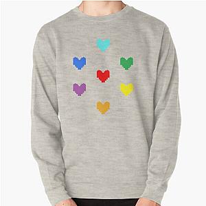 Undertale Hearts Pullover Sweatshirt