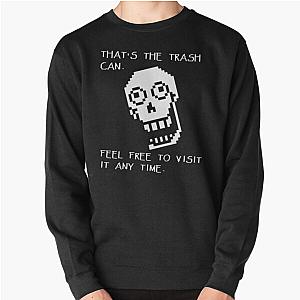 Undertale - Papyrus SHIRT - Trash Can Pullover Sweatshirt